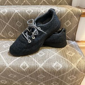 Men’s All Birds, charcoal with black soles. Size 13